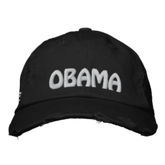 Boné Bordado Barack Obama bordou o chapéu