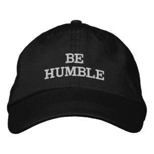 BONÉ BORDADO BE HUMILDE HAT