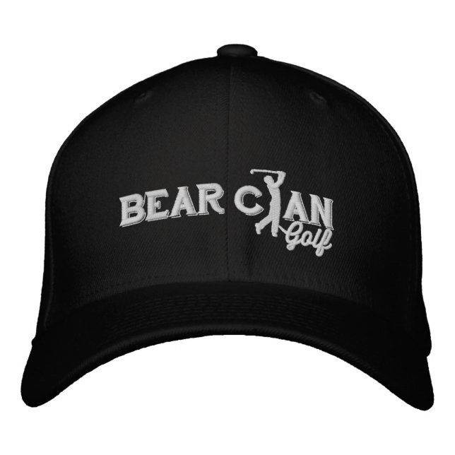 BONÉ BORDADO BEAR CLAN GOLF TEAM HAT (Frente)