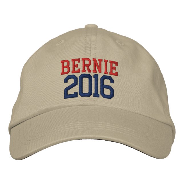 Boné Bordado Bernie Sanders para o Presidente 2016 (Frente)