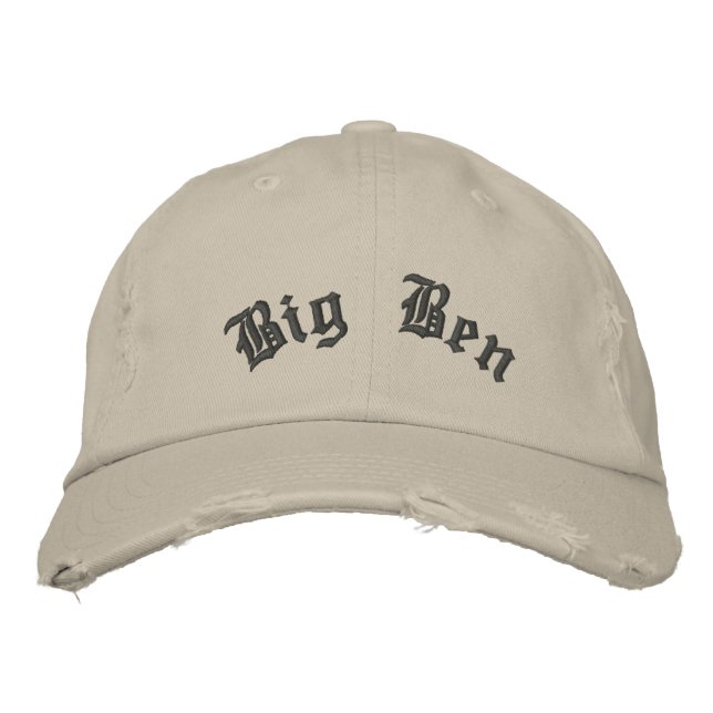 Boné Bordado Big Ben Afressou O Chapéu (Frente)