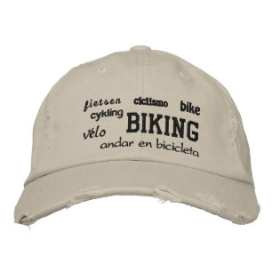 Boné Bordado Biking - chapéu bordado