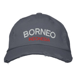 Boné Bordado Borneo Embroiderado Hat