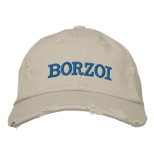 Boné Bordado Borzoi Toca Bordada