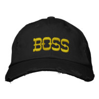 boné bordado "Boss Life"