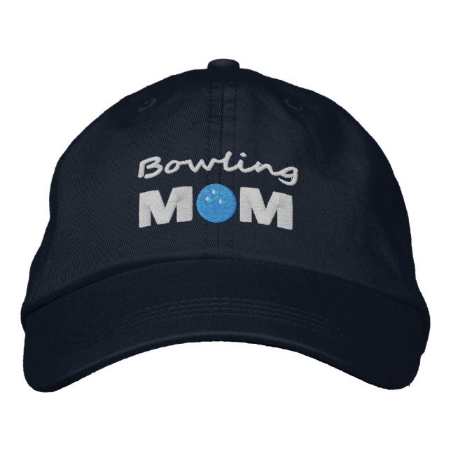 Boné Bordado Bowling Mom (Frente)