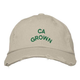 Boné Bordado CA Grown Hat