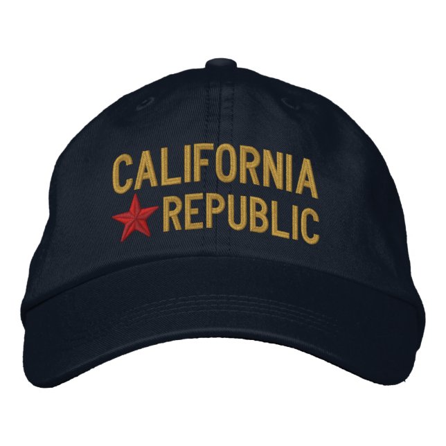 Boné Bordado Cali, Califórnia - Embroiderme STAR (Frente)