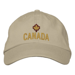 Boné Bordado Canadense Maple Leaf Embroiderme Canadá