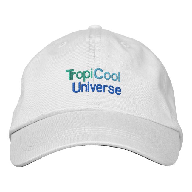 Boné Bordado capa TropiCoolUniverse (Frente)