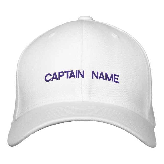 Boné Bordado Capitão Bordado Hat (Frente)