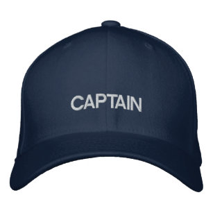 Boné Bordado Capitão Bordado Hat