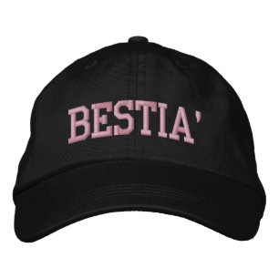 Boné Bordado Chapéu Ajustável do Bestia