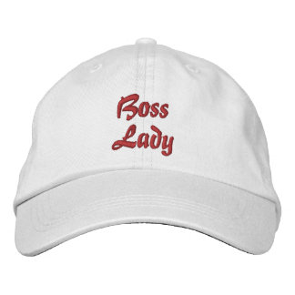 Boné Bordado Chapéu Ajustável Personalizado Dama Chefe