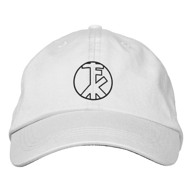 Boné Bordado Chapéu ajustável TFK (Frente)