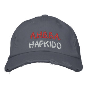 Boné Bordado Chapéu Azul Hapkido 404 AHBBA