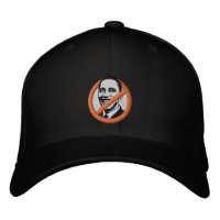 Chapéu bordado anti-Obama