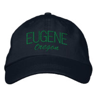 Chapéu Bordado Eugene Oregon