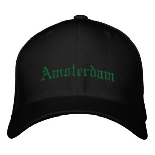 Boné Bordado Chapéu de Amsterdão