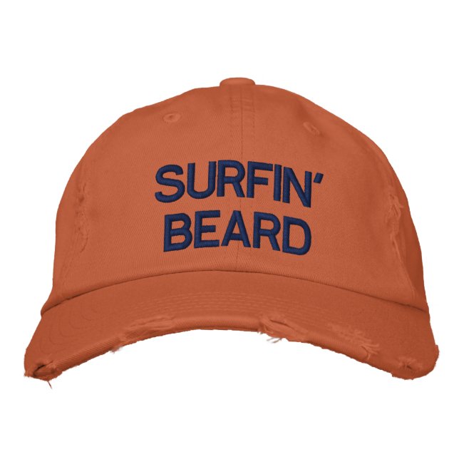 BONÉ BORDADO CHAPÉU DE BORDA SURFIN (Frente)