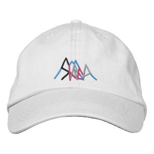 Boné Bordado chapéu de neve em estilhaço