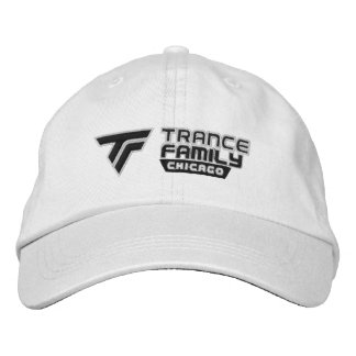 Boné Bordado Chapéu do branco da família do Trance de Chicago