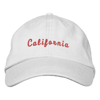 Boné Bordado Chapéu Personalizado da Califórnia Ajustável
