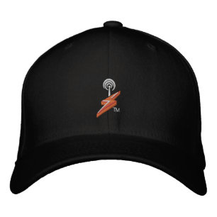 Boné Bordado Chapéu SHOUTcast (Preto)