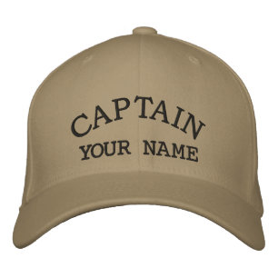 Boné Bordado Chapéus Bordados Personalizados para Capitão