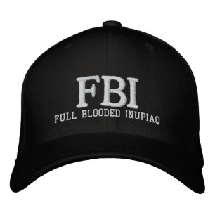 Boné Bordado CHEIO do FBI BLODDED INU