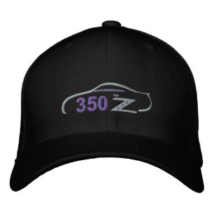 Boné Bordado com Contorno do Carro 350Z