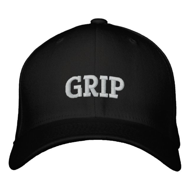 Boné Bordado Com Grip (Frente)