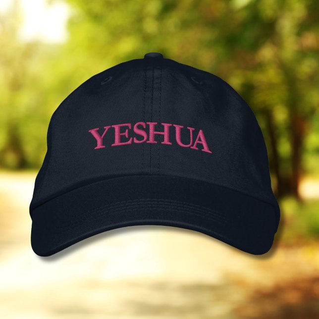 Boné Bordado com Palavra Personalizada YESHUA (Criador carregado)