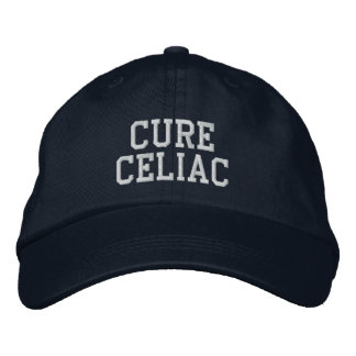 Boné Bordado "Cure Celiac" - Chapéu bordado