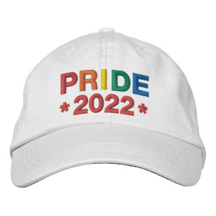 Boné Bordado de Baseball Rainbow Pride 2022