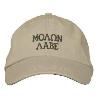 Boné Bordado do Molon Labe