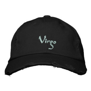 Boné bordado do Virgo Zodiac / Chapéu