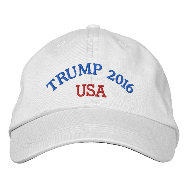 Boné Bordado Donald Trump 2016 Hat (Frente)