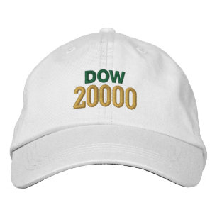 Boné Bordado Dow Jones 20000 Hat