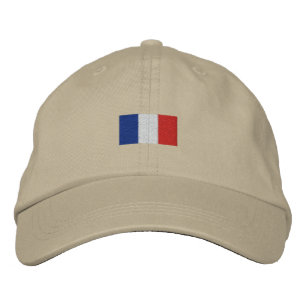 Boné Bordado Drapeau de la France chapeau - Allez Les Bleus!