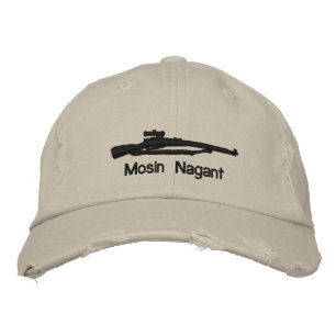 Boné Bordado Emb. Mosin Nagant Ajustável Hat W/Star soviética