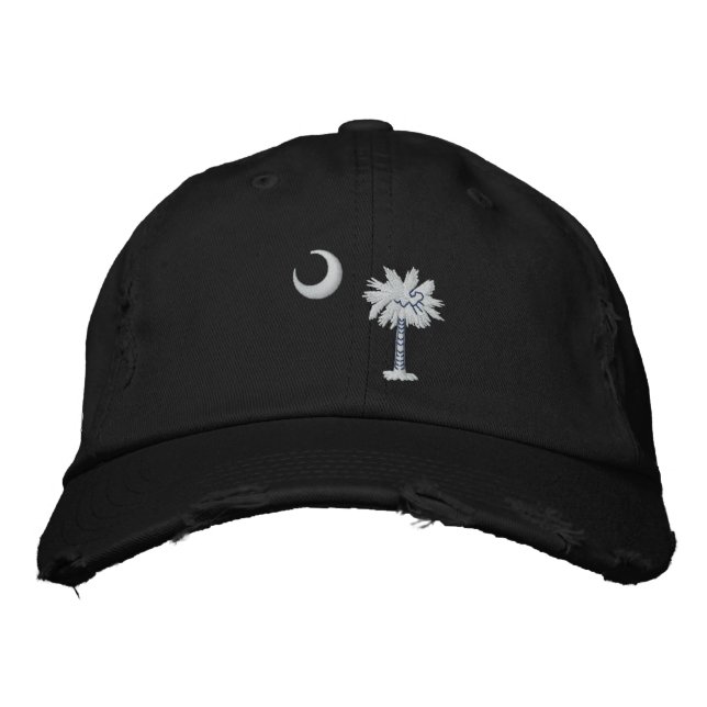 Boné Bordado Estado da Carolina do Sul - Design (Frente)