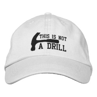 Boné Bordado Este Não É Um Drill