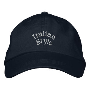 Boné Bordado Estilo italiano