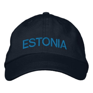Boné Bordado Estônia Hat Eesti Kohandatud müts Personalizado