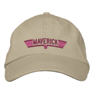 Boné Bordado Estrela Personalizada Clássica Maverick ou Seu Te