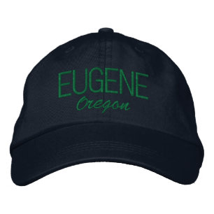 Boné Bordado Eugene Oregon Bordado Hat
