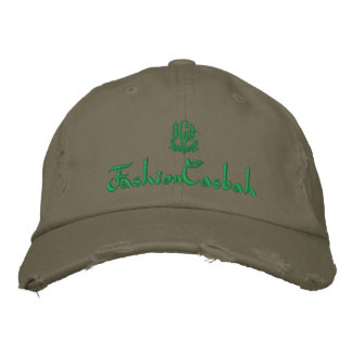 Boné Bordado FashionCasbah Olive Green