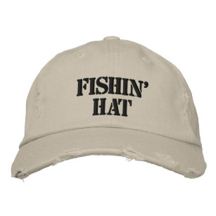 Boné Bordado Fishin' Hat