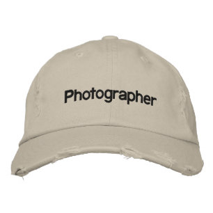 Boné Bordado Fotógrafo